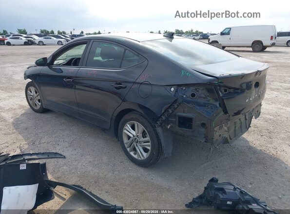 KMHD84LF5LU028547 2020 HYUNDAI ELANTRA Black Trasero izquierdo