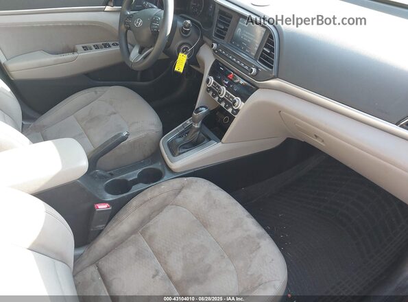 KMHD84LF5LU936836 2020 HYUNDAI ELANTRA Red წინა სალონის ხედი