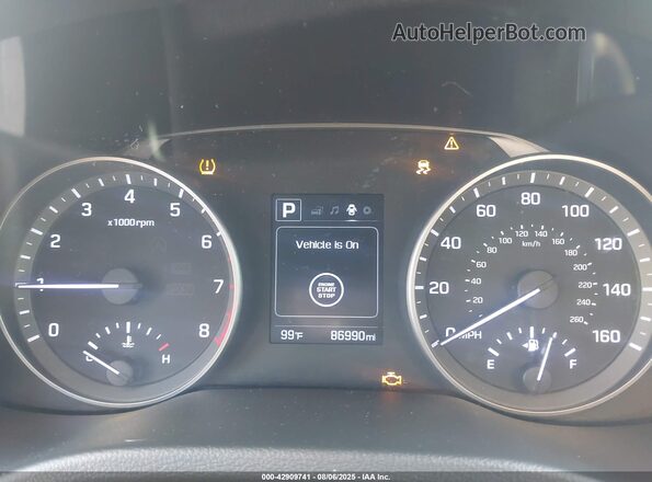 KMHD84LFXJU513120 2018 HYUNDAI ELANTRA Серебряный 