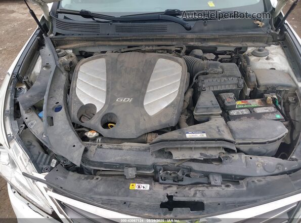 KMHFH4JG1HA588305 2017 HYUNDAI AZERA Белый Вид сзади