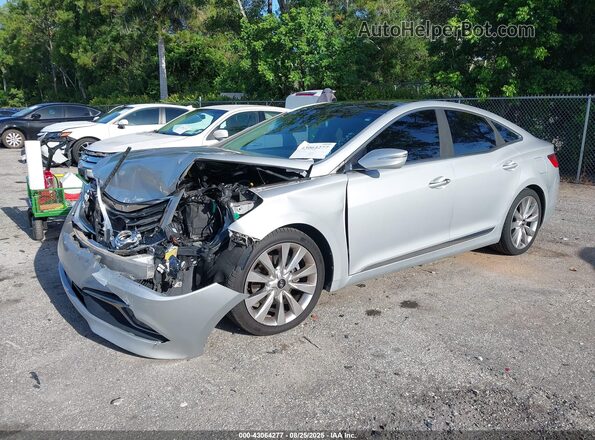 KMHFH4JG3HA587544 2017 HYUNDAI AZERA Silver 