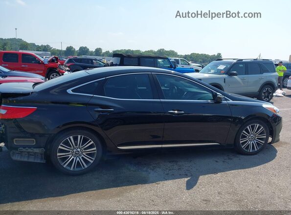 KMHFH4JG8GA559852 2016 HYUNDAI AZERA Black 