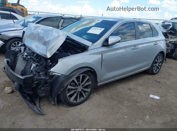 KMHH35LE3KU104438 2019 HYUNDAI ELANTRA GT Silver Передня ліва чверть