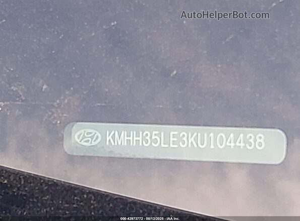 KMHH35LE3KU104438 2019 HYUNDAI ELANTRA GT Silver Вид підкапотного простору