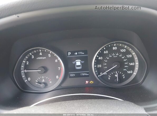 KMHH35LE3KU104438 2019 HYUNDAI ELANTRA GT Silver Вид задніх сидінь