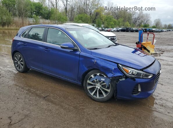 KMHH35LE6JU077881 2018 HYUNDAI ELANTRA Blue 