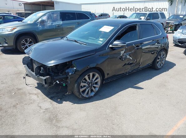 KMHH55LC1JU011604 2018 HYUNDAI ELANTRA GT Black 