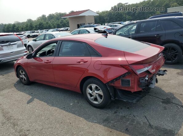 KMHLL4AG3PU444723 2023 HYUNDAI ELANTRA Red Հետևի ձախ
