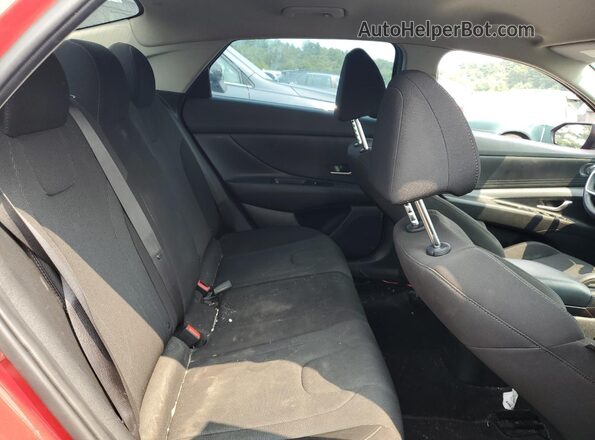 KMHLL4AG3PU444723 2023 HYUNDAI ELANTRA Red Հետևի նստատեղերի տեսք