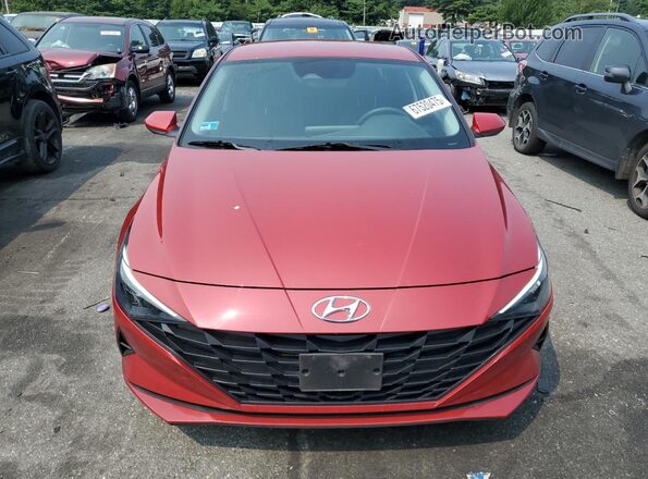 KMHLL4AG3PU444723 2023 HYUNDAI ELANTRA Red Դիմացի տեսք