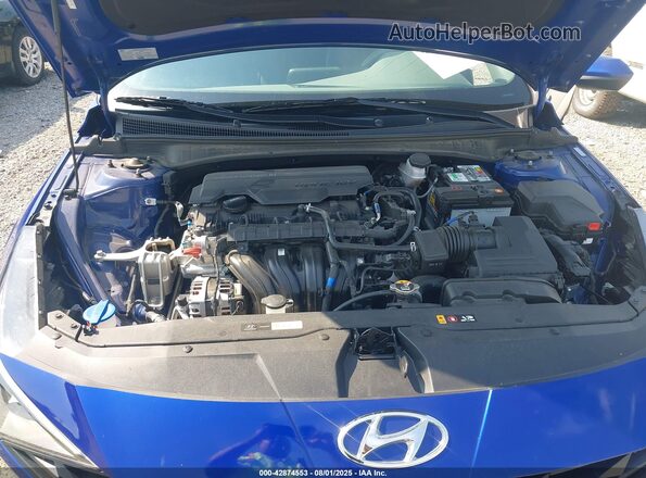 KMHLL4AGXPU540459 2023 HYUNDAI ELANTRA Dark Blue Vista trasera