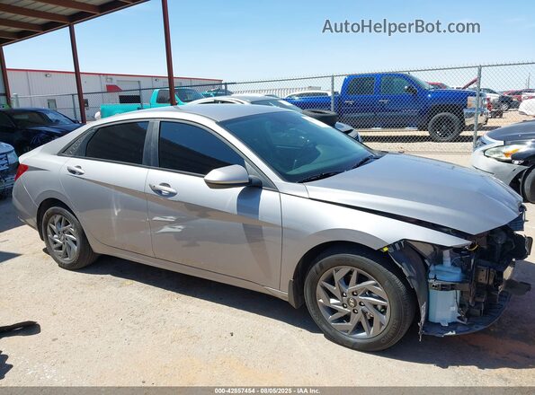 KMHLM4DJ2SU143499 2025 HYUNDAI ELANTRA HYBRID Серебряный Панорамный вид салона 360°