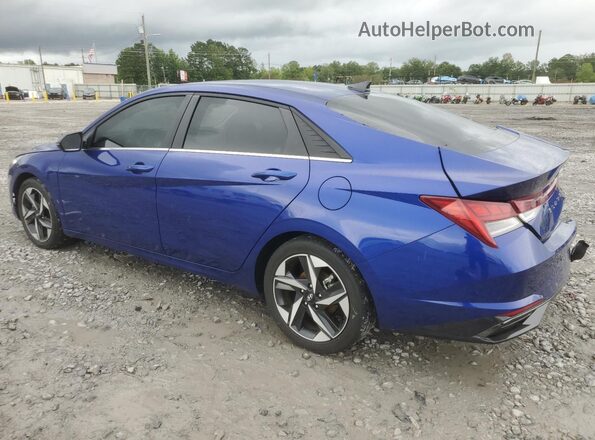 KMHLP4AG2MU072629 2022 HYUNDAI ELANTRA Blue Задня ліва чверть