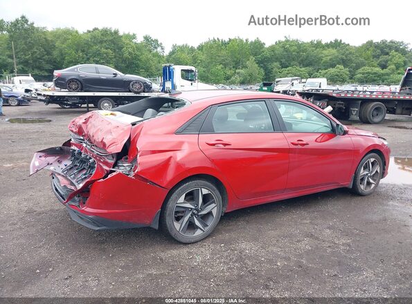 KMHLS4AG7PU388319 2023 HYUNDAI ELANTRA Red 
