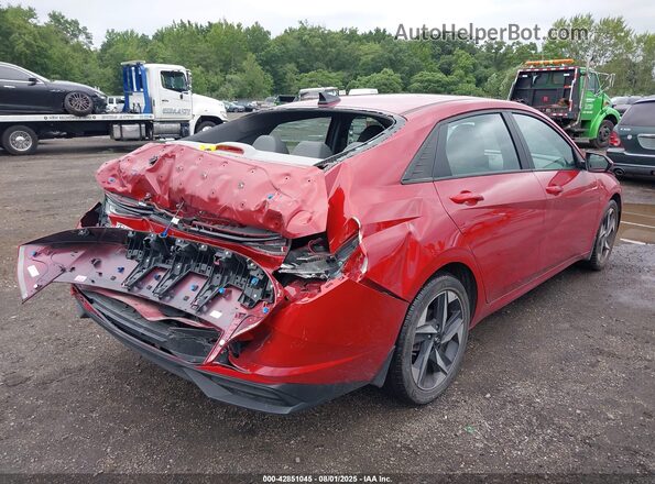 KMHLS4AG7PU388319 2023 HYUNDAI ELANTRA Red 