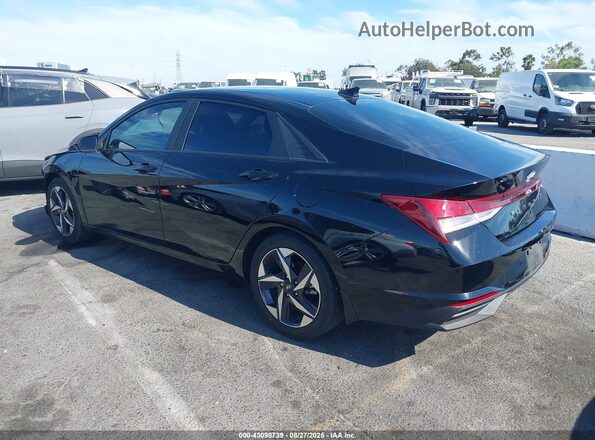 KMHLS4AG7PU515179 2023 HYUNDAI ELANTRA Black Հետևի ձախ