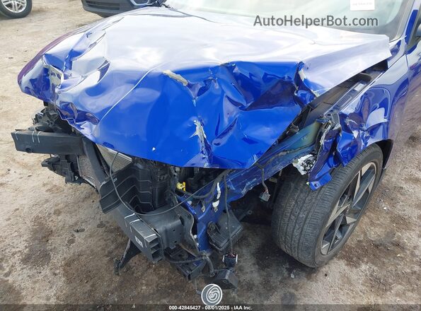 KMHLS4AG7PU564835 2023 HYUNDAI ELANTRA Blue წინა ხედი