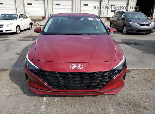 KMHLS4AGXPU633663 2023 HYUNDAI ELANTRA Red 
