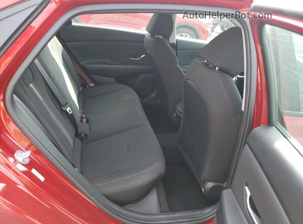 KMHLS4AGXPU633663 2023 HYUNDAI ELANTRA Red 