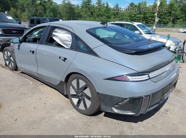 KMHM24AC7RA063255 2024 HYUNDAI IONIQ 6 Gray Rear left