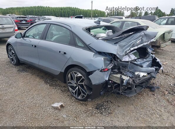 KMHM34AC1RA080145 2024 HYUNDAI IONIQ 6 Gray Հետևի ձախ