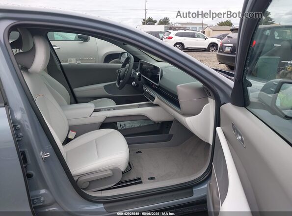 KMHM34AC1RA080145 2024 HYUNDAI IONIQ 6 Gray Սալոնի դիմացի տեսք