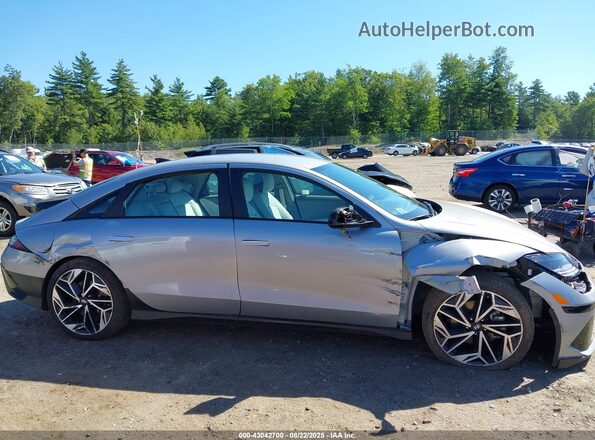 KMHM34AC3SA088284 2025 HYUNDAI IONIQ 6 Gray უკანა სალონის ხედი
