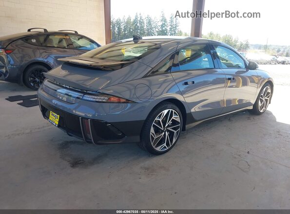 KMHM54AC7SA105209 2025 HYUNDAI IONIQ 6 Gray Tył prawy