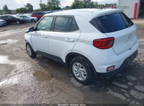 KMHRB8A32MU114424 2021 HYUNDAI VENUE White Trasero izquierdo
