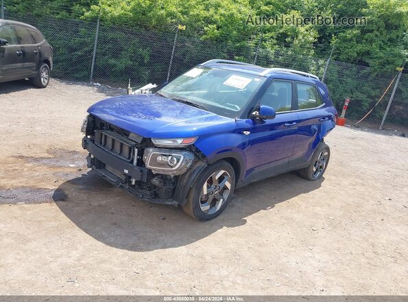 KMHRC8A30PU265862 2023 HYUNDAI VENUE Blue Przód lewy
