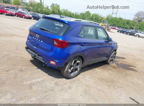 KMHRC8A30PU265862 2023 HYUNDAI VENUE Blue Tył prawy