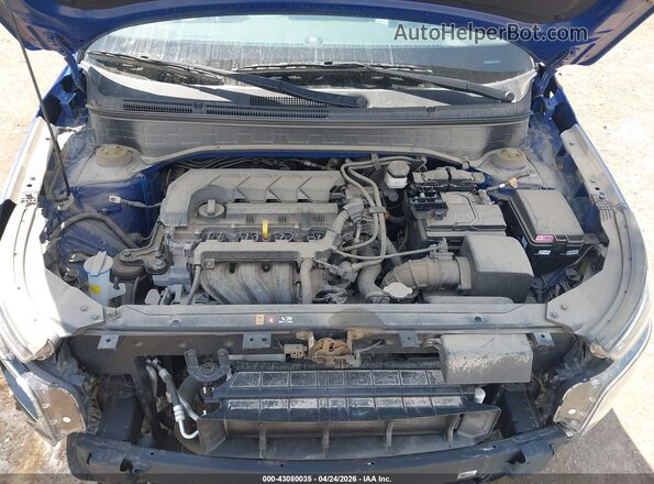 KMHRC8A30PU265862 2023 HYUNDAI VENUE Blue Widok z tyłu