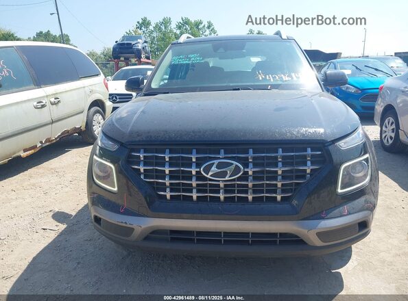 KMHRC8A34MU079804 2021 HYUNDAI VENUE Черный Вид щитка приборов