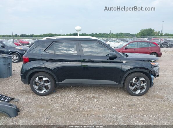 KMHRC8A38MU120015 2021 HYUNDAI VENUE Черный Панорамный вид салона 360°
