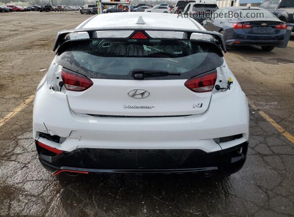 KMHT36AH1NU013346 2022 HYUNDAI VELOSTER White Rear view