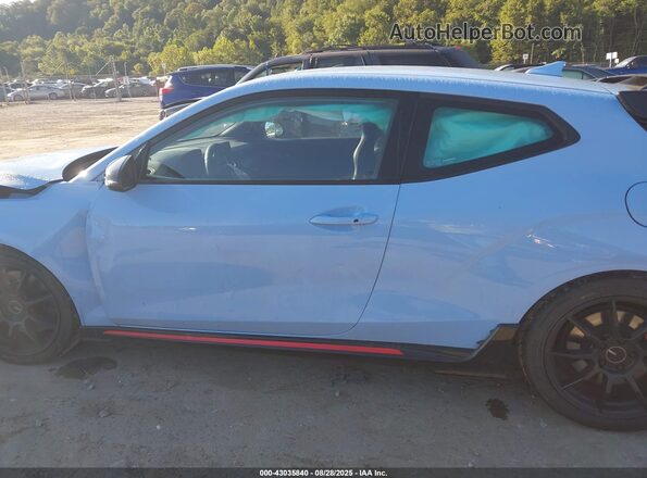 KMHT36AH2NU015610 2022 HYUNDAI VELOSTER N Blue 