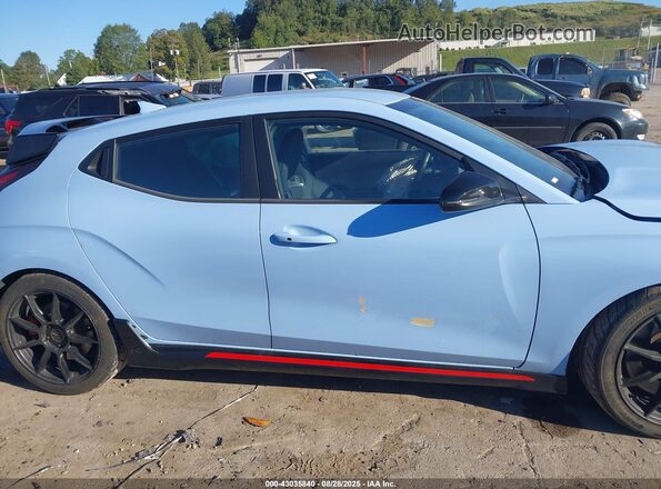 KMHT36AH2NU015610 2022 HYUNDAI VELOSTER N Blue Սալոնի 360 աստիճան տեսք