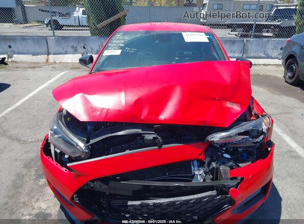 KMHT36AH4NU012160 2022 HYUNDAI VELOSTER N Red ხელსაწყოთა პანელის ხედი