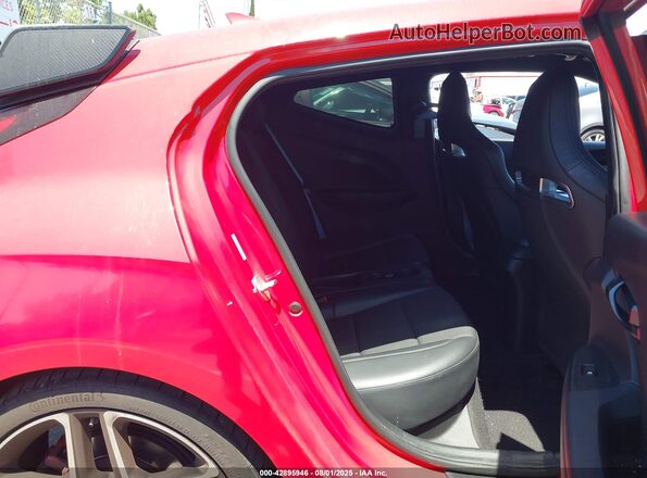 KMHT36AH4NU012160 2022 HYUNDAI VELOSTER N Red VIN კოდის სტიკერის ხედი