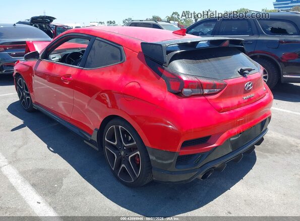 KMHT36AH4NU012160 2022 HYUNDAI VELOSTER N Red უკანა მარცხენა