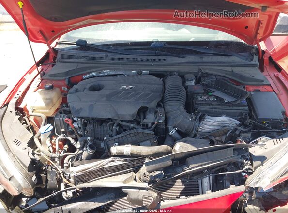 KMHT36AH4NU012160 2022 HYUNDAI VELOSTER N Red უკანა ხედი