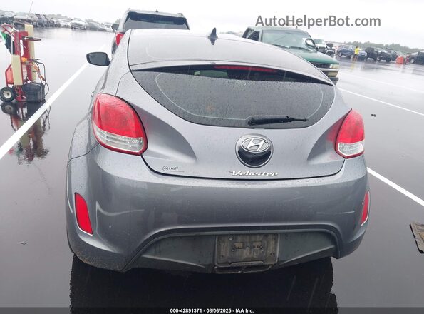 KMHTC6AD6HU306130 2017 HYUNDAI VELOSTER Gray 