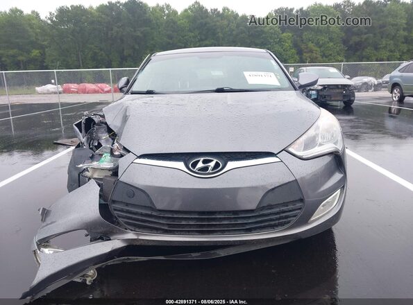 KMHTC6AD6HU306130 2017 HYUNDAI VELOSTER Gray 