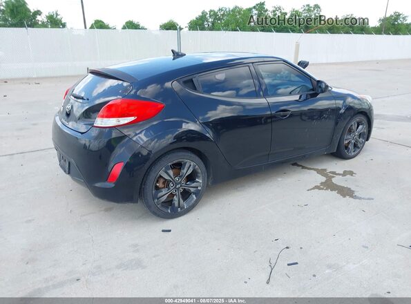 KMHTC6AD7HU322210 2017 HYUNDAI VELOSTER Black Rear right
