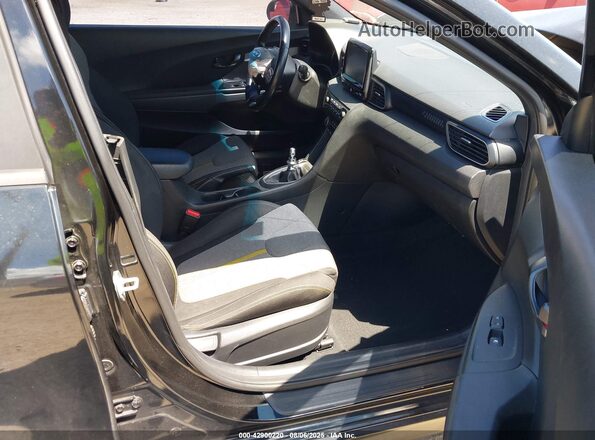 KMHTH6AB1KU009399 2019 HYUNDAI VELOSTER Black Вид салону спереду