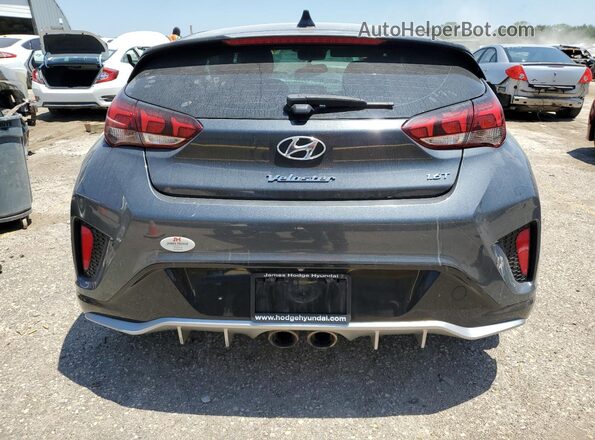 KMHTH6AB1LU022543 2020 HYUNDAI VELOSTER Silver Հետևի տեսք