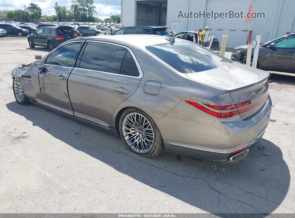 KMTF54PH2MU084773 2021 GENESIS G90 Beige Задня ліва чверть