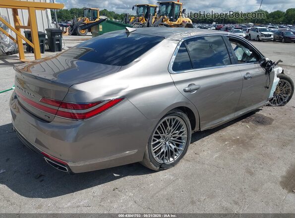 KMTF54PH2MU084773 2021 GENESIS G90 Beige Задня права чверть