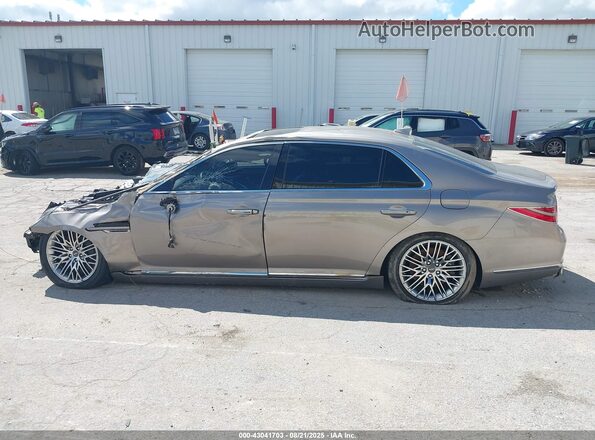 KMTF54PH2MU084773 2021 GENESIS G90 Beige Панорамний вид салону 360°