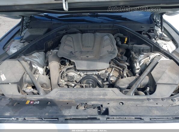 KMTFN4JB4KU306344 2019 GENESIS G80 Белый Вид сзади